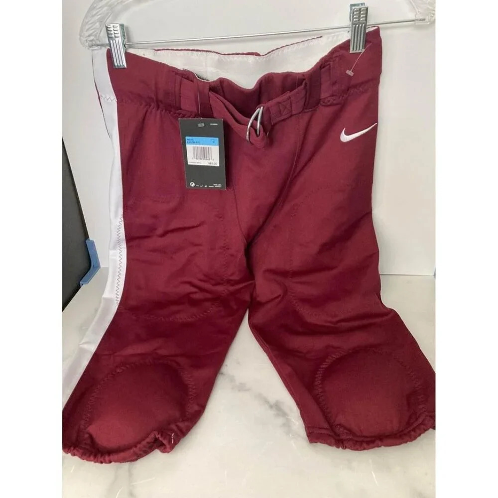 Néw mens Nike Vapor Football Practice Pants Sz Medium Maroon